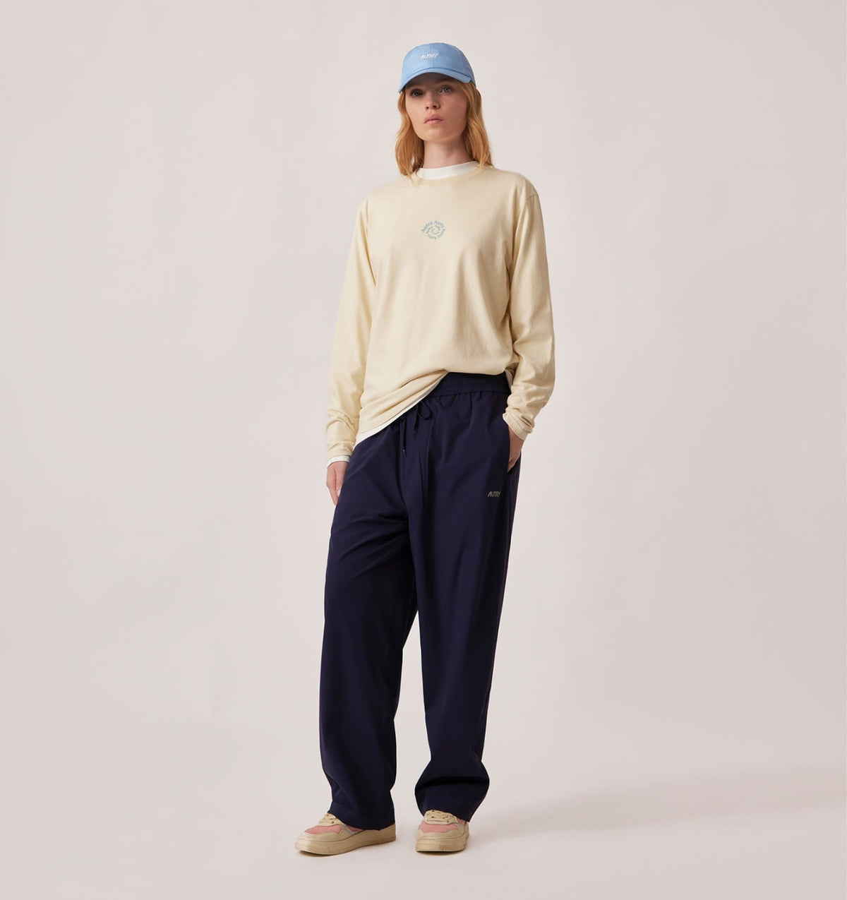 AUTRY NYLON REFLEX JOGGERS UNISEX