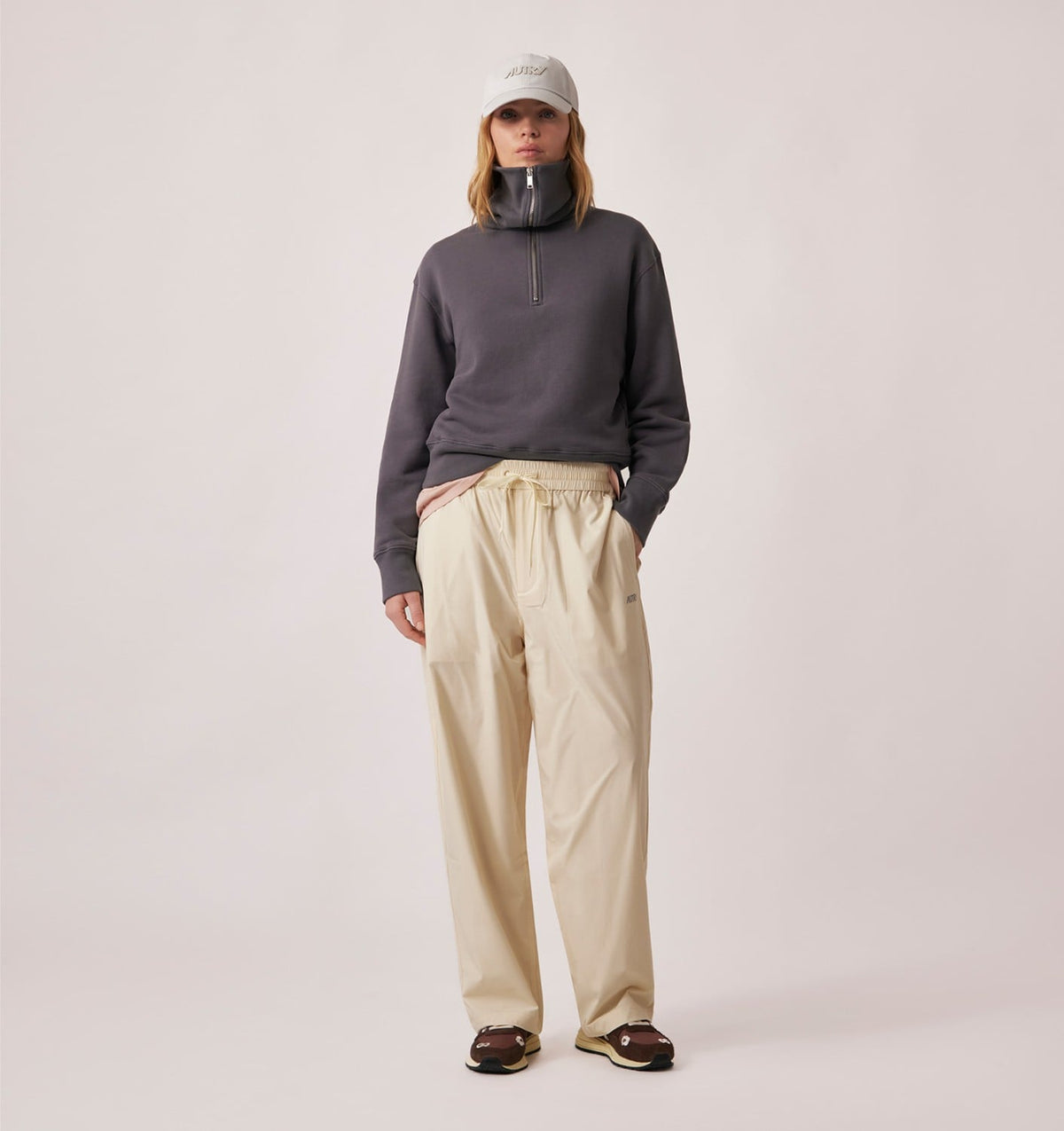 AUTRY NYLON REFLEX JOGGERS UNISEX
