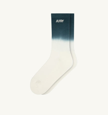 AUTRY TIE-DYE SOCKS WITH EMBROIDERED LOGO UNISEX