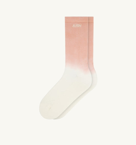 AUTRY TIE-DYE SOCKS WITH EMBROIDERED LOGO UNISEX