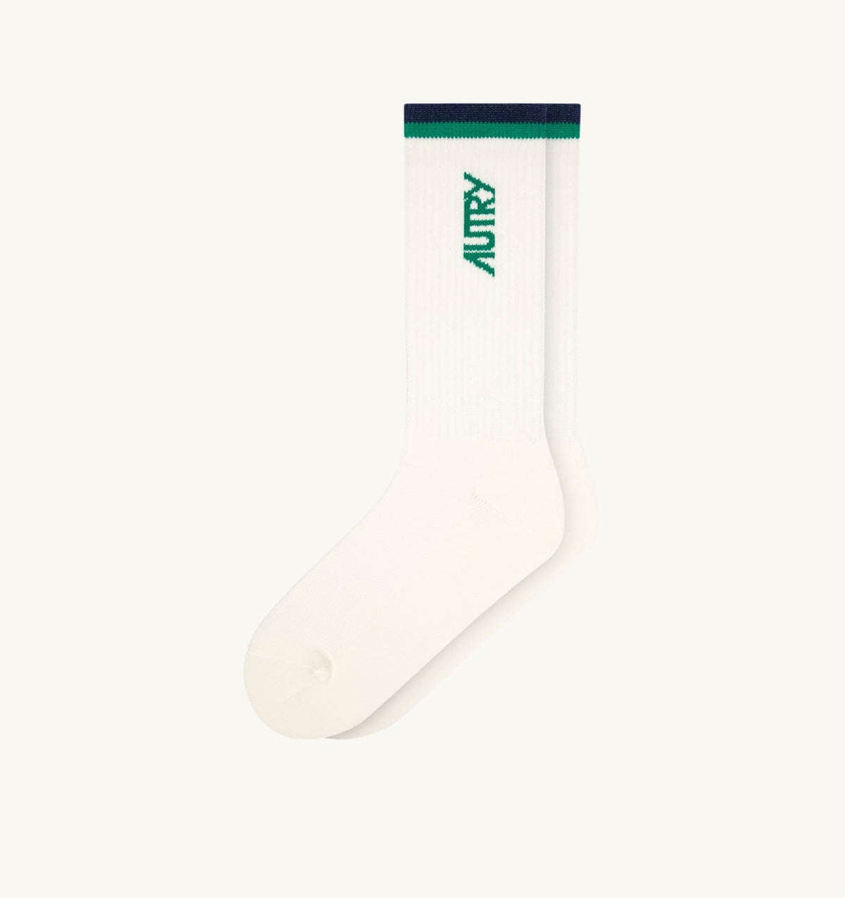 AUTRY JACQUARD SOCKS WITH LOGO AND STRIPES UNISEX