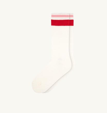 AUTRY SOCKS WITH LOGO AND STRIPES UNISEX