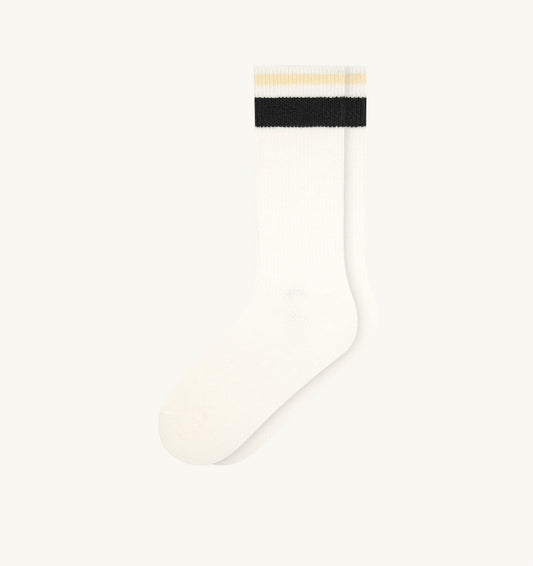 AUTRY SOCKS WITH LOGO AND STRIPES UNISEX