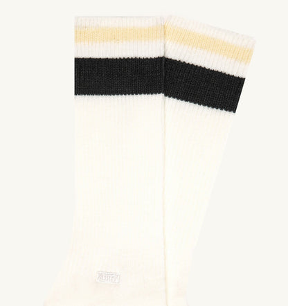 AUTRY SOCKS WITH LOGO AND STRIPES UNISEX