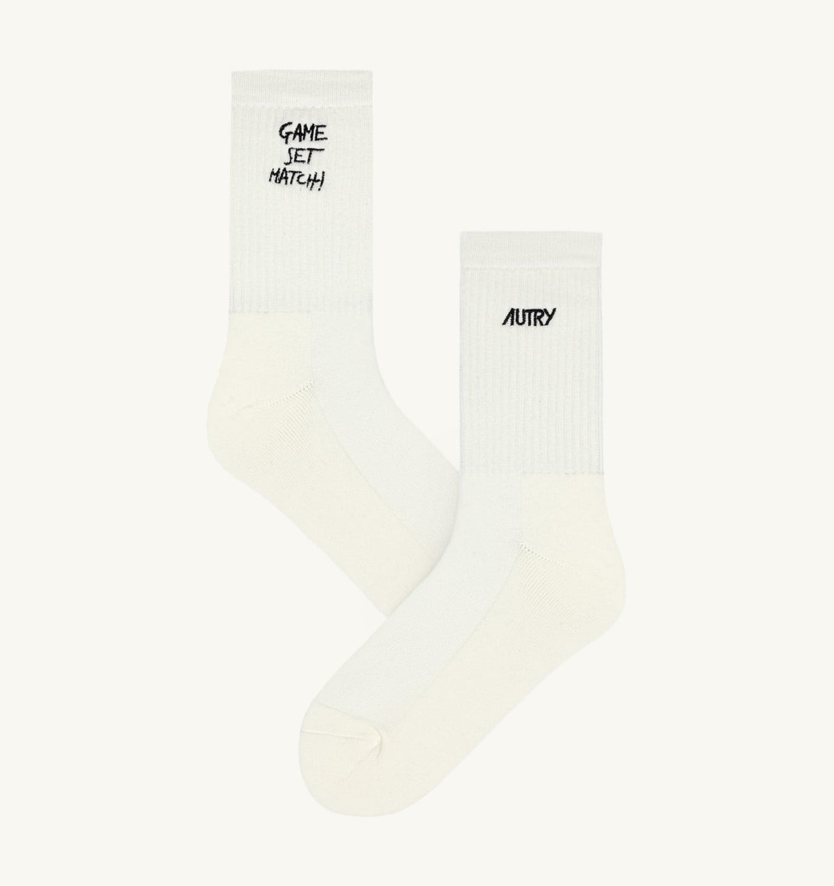 AUTRY 'GAME SET MATCH!' SOCKS UNISEX