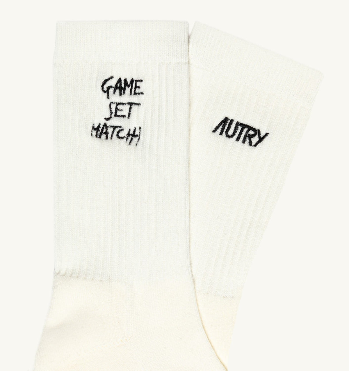 AUTRY 'GAME SET MATCH!' SOCKS UNISEX