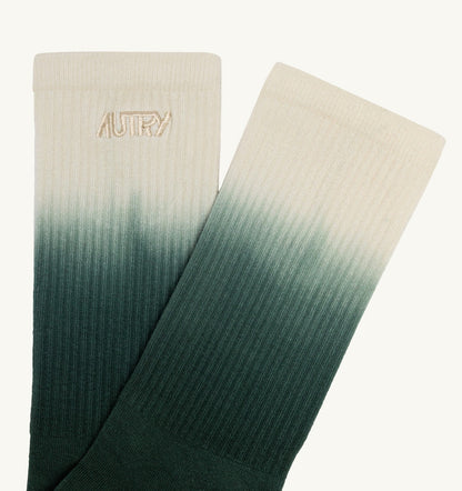 AUTRY TIE-DYE SOCKS WITH EMBROIDERED LOGO UNISEX