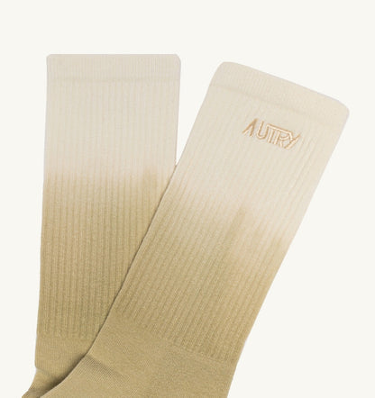 AUTRY TIE-DYE SOCKS WITH EMBROIDERED LOGO UNISEX