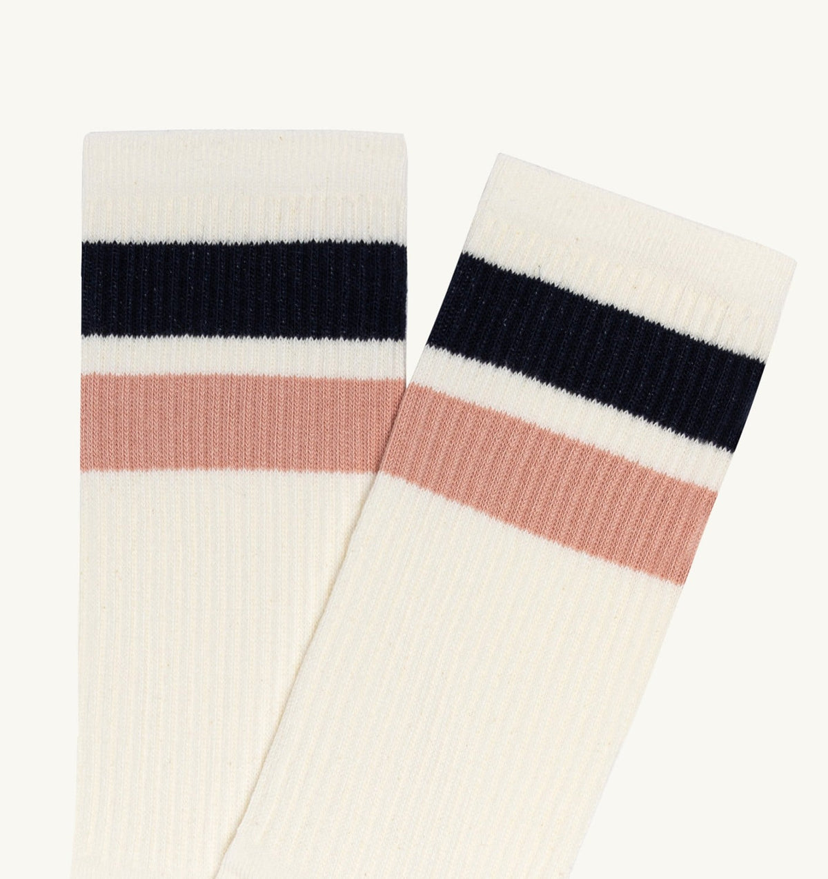 AUTRY STRIPED JACQUARD LOGO SOCKS UNISEX