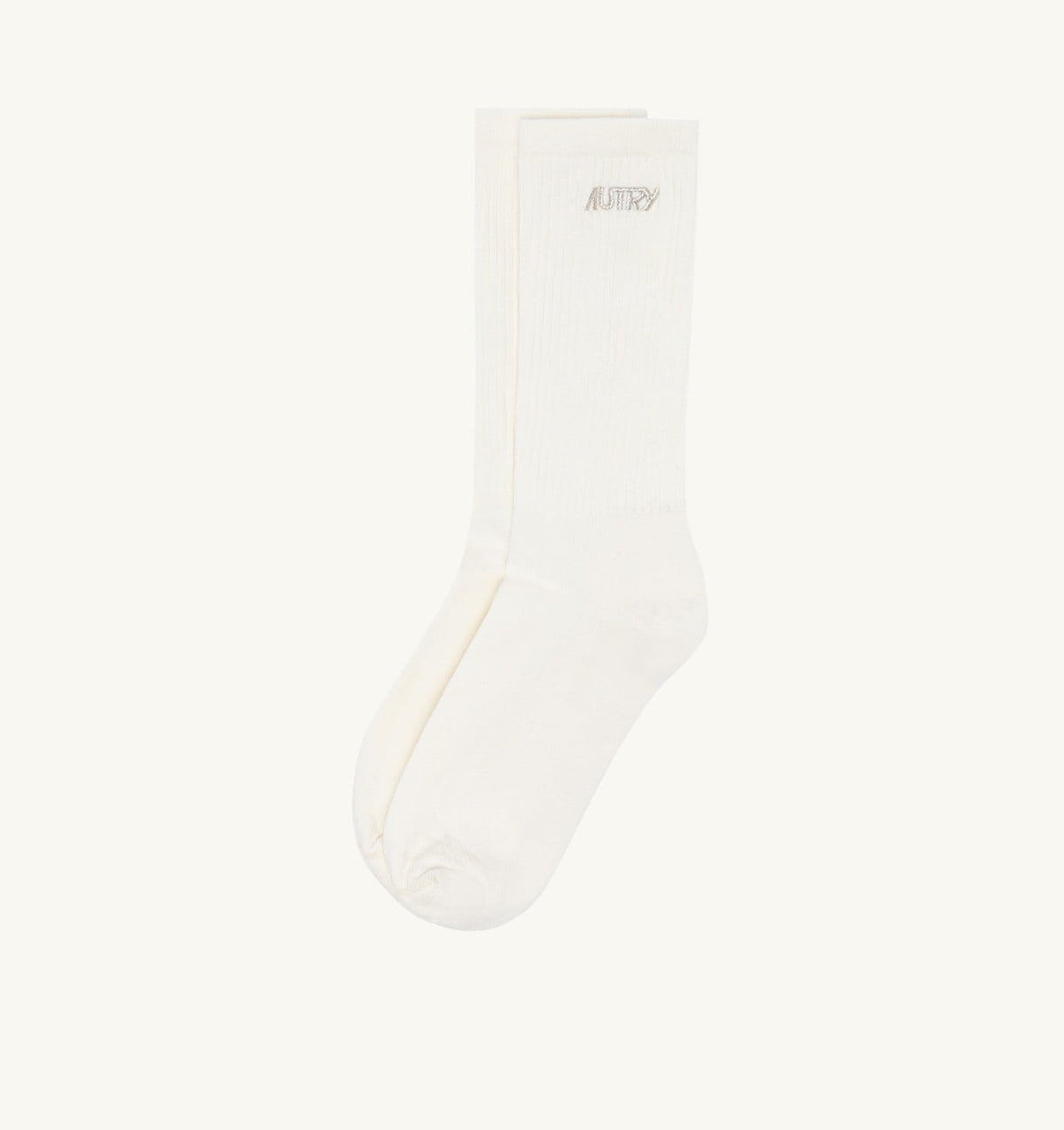 AUTRY COTTON TERRY SOCKS WITH LUREX LOGO