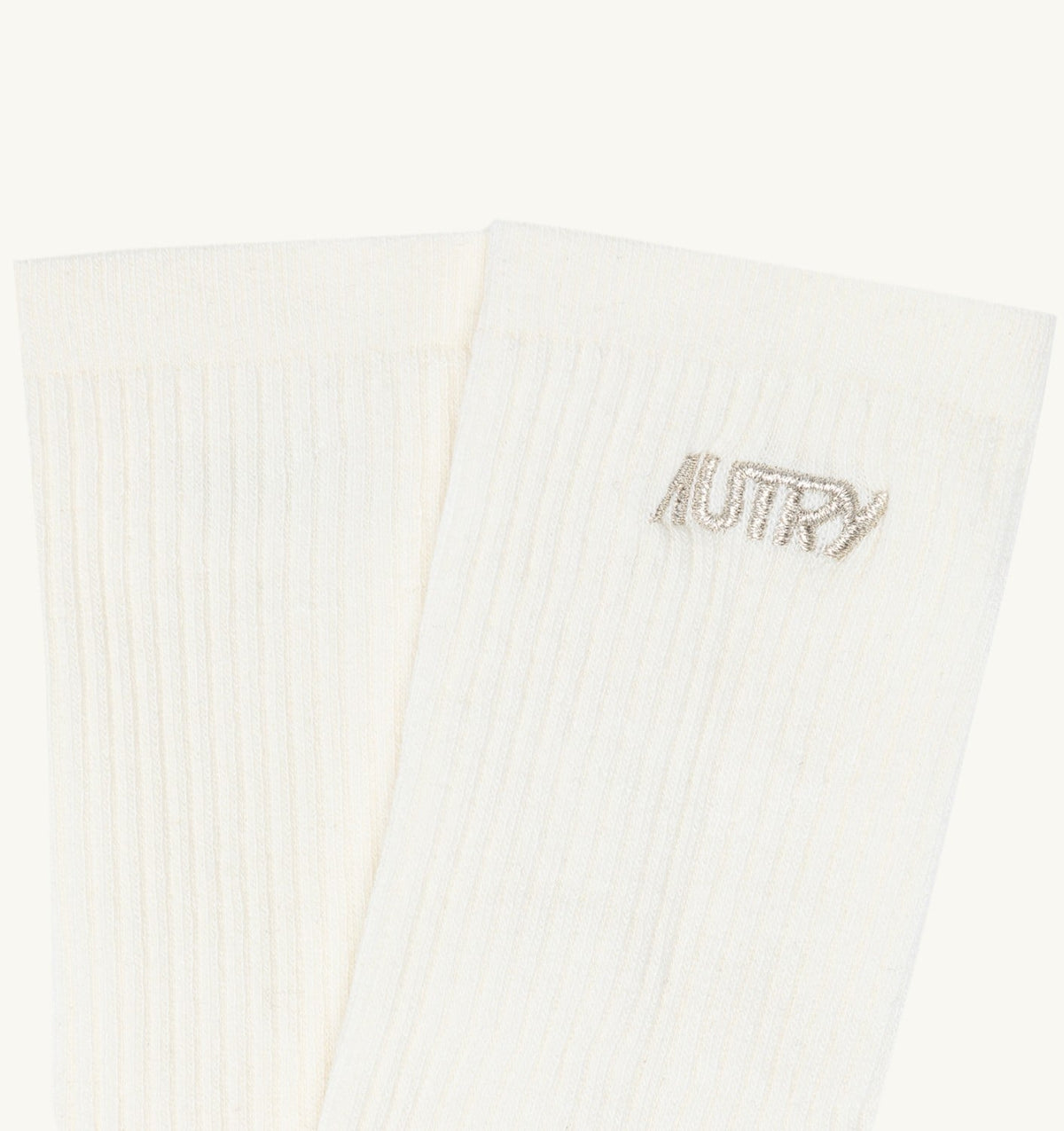 AUTRY COTTON TERRY SOCKS WITH LUREX LOGO