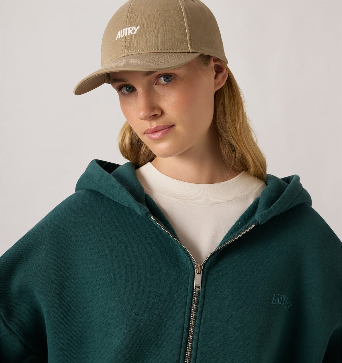 AUTRY BASEBALL CAP WITH EMBROIDERED LOGO UNISEX