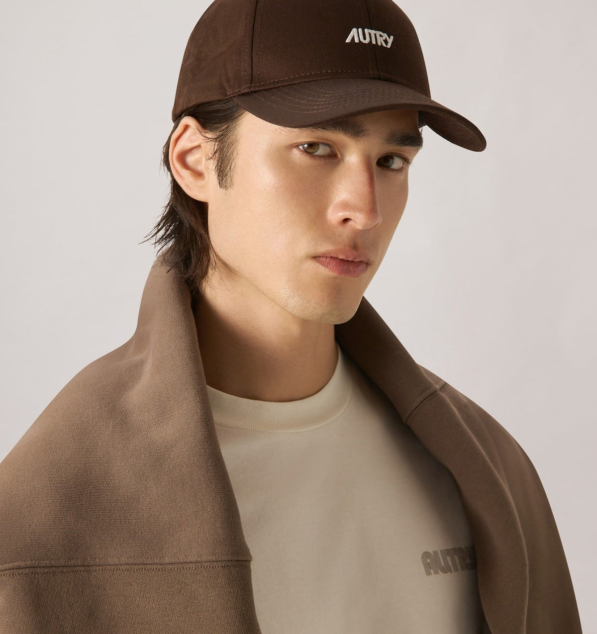 AUTRY BASEBALL CAP WITH EMBROIDERED LOGO UNISEX