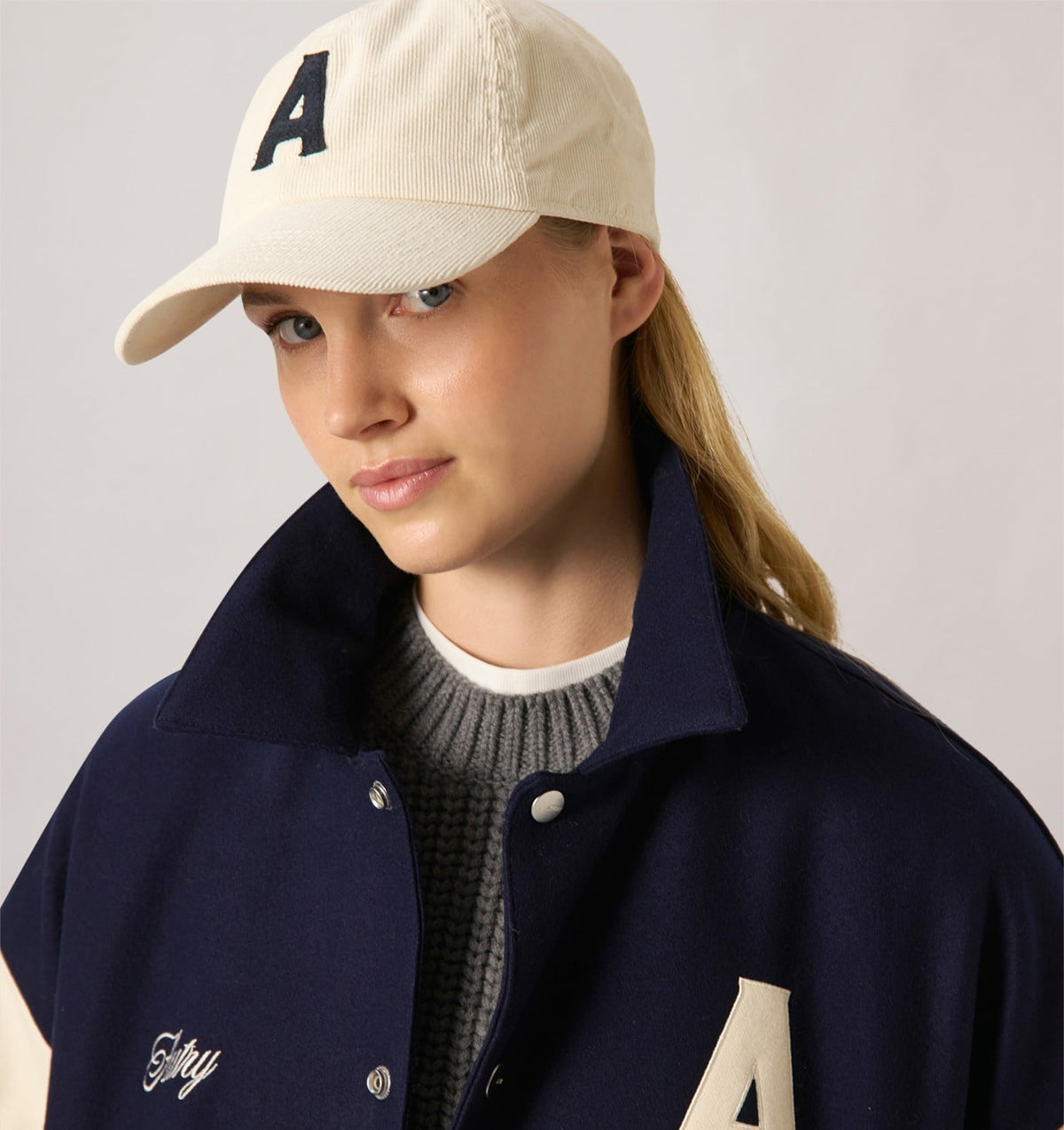 AUTRY CORDUROY BASEBALL CAP WITH LOGO UNISEX