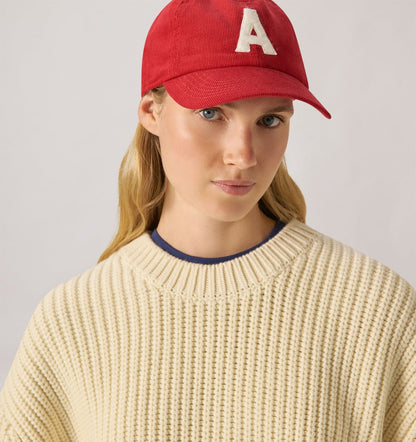 AUTRY CORDUROY BASEBALL CAP WITH LOGO UNISEX