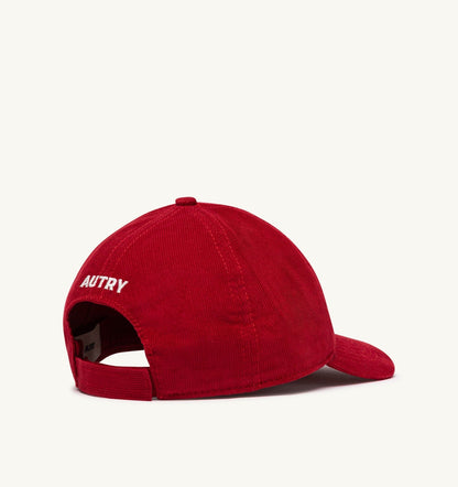 AUTRY CORDUROY BASEBALL CAP WITH LOGO UNISEX