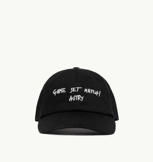 AUTRY 'GAME SET MATCH!' BASEBALL CAP UNISEX