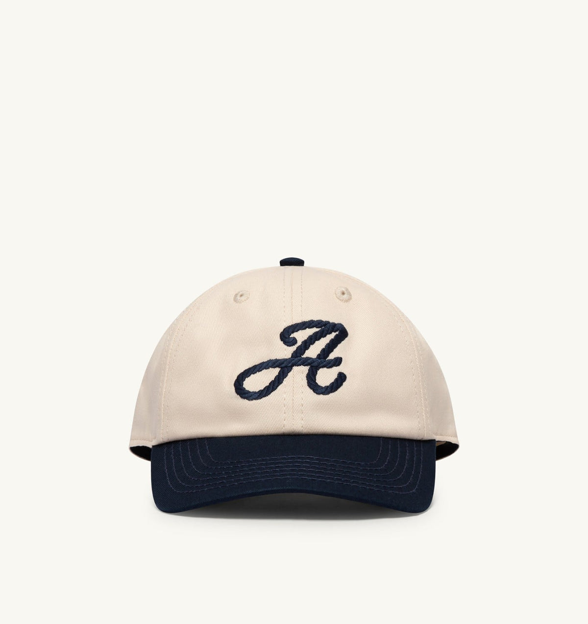 AUTRY BI-COLOR BASEBALL CAP WITH EMBROIDERY LOGO UNISEX