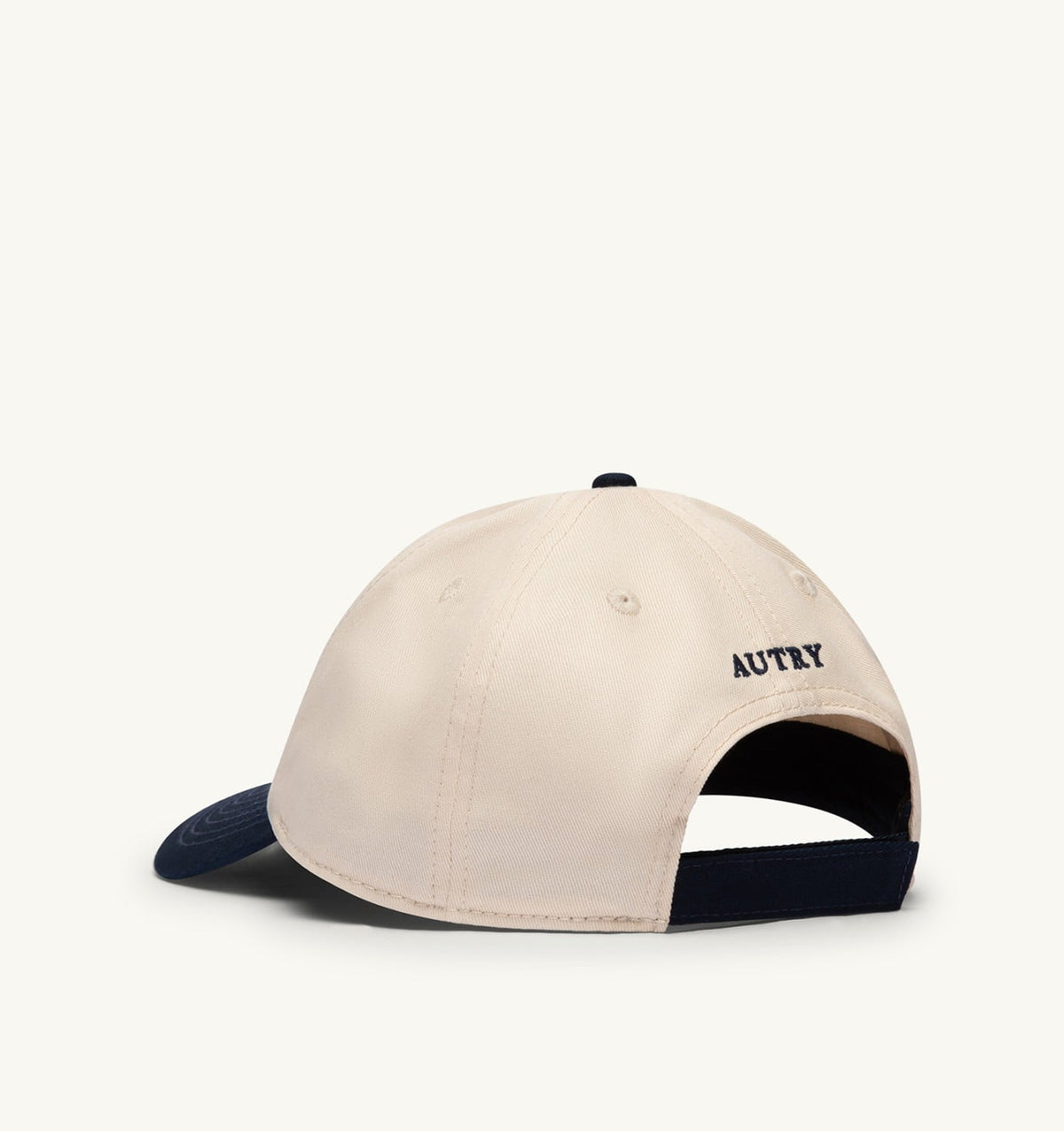 AUTRY BI-COLOR BASEBALL CAP WITH EMBROIDERY LOGO UNISEX