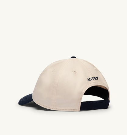 AUTRY BI-COLOR BASEBALL CAP WITH EMBROIDERY LOGO UNISEX