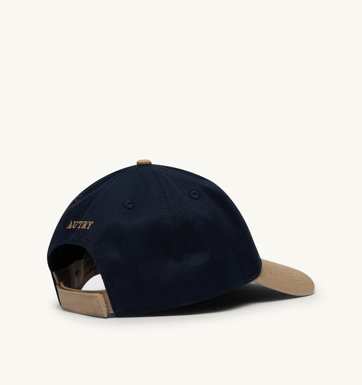 AUTRY BI-COLOR BASEBALL CAP WITH EMBROIDERY LOGO UNISEX