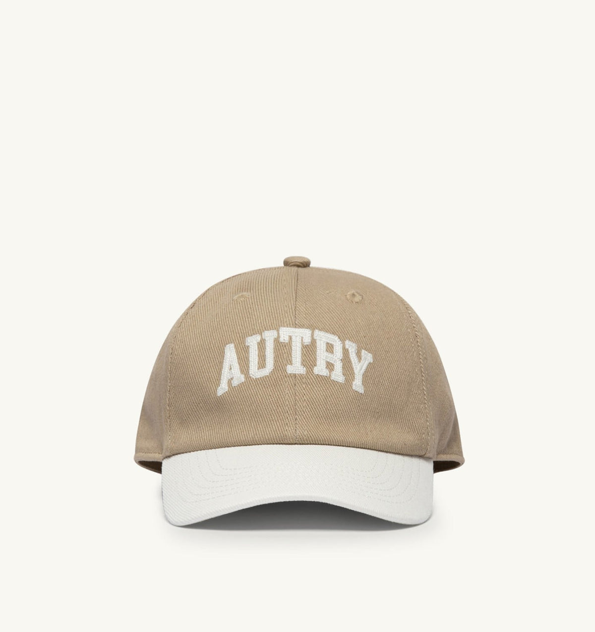 AUTRY BI-COLOR BASEBALL CAP WITH EMBROIDERY LOGO UNISEX