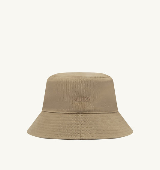 AUTRY COTTON BUCKET HAT WITH EMBROIDERY LOGO UNISEX