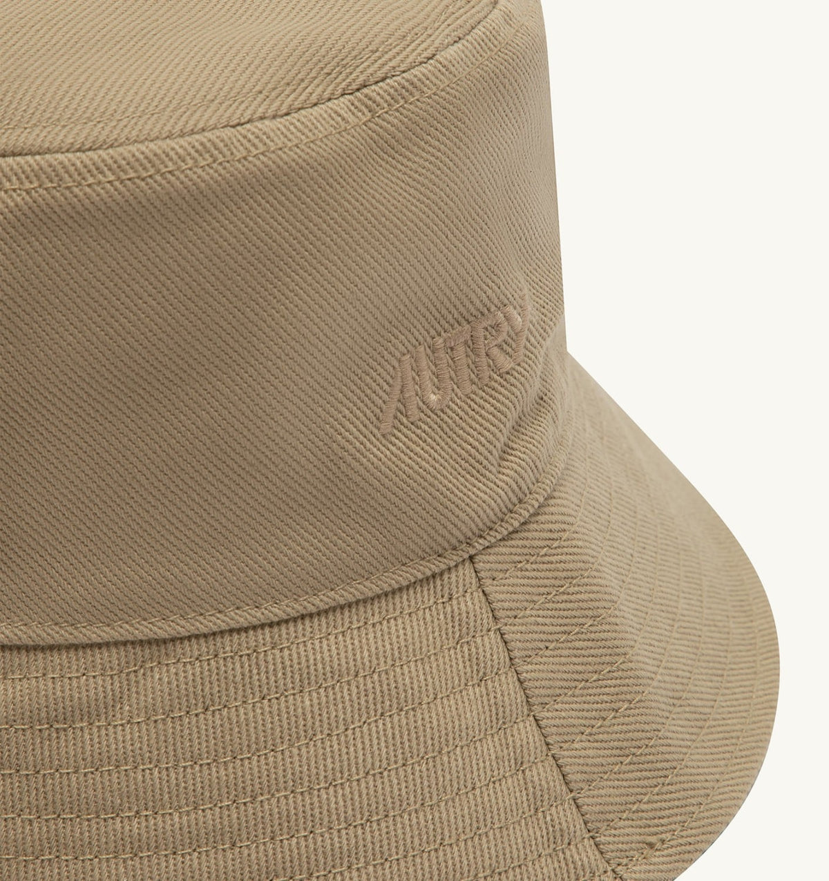 AUTRY COTTON BUCKET HAT WITH EMBROIDERY LOGO UNISEX