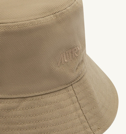 AUTRY COTTON BUCKET HAT WITH EMBROIDERY LOGO UNISEX