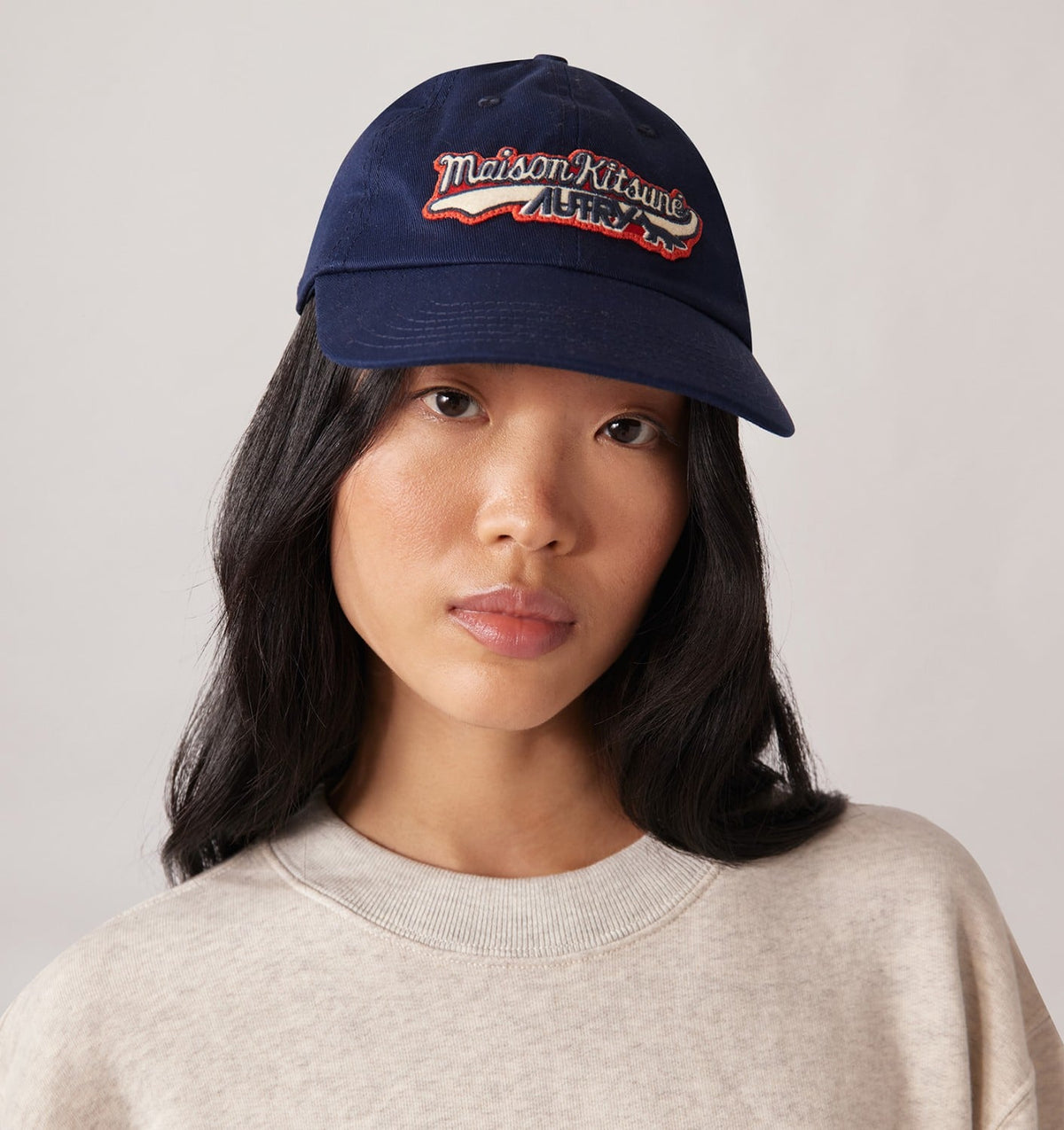 AUTRY AUTRY 'MAISON KITSUNÉ' LOGO BASEBALL CAP UNISEX