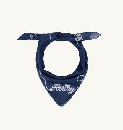 AUTRY FOULARD SCARF IN COTTON AND SILK UNISEX