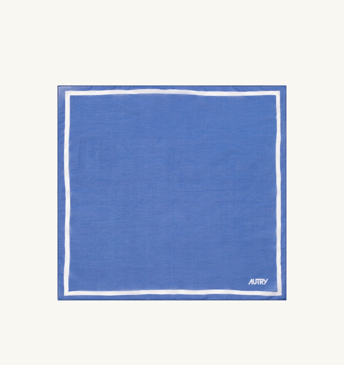 AUTRY FOULARD SCARF IN COTTON AND SILK UNISEX