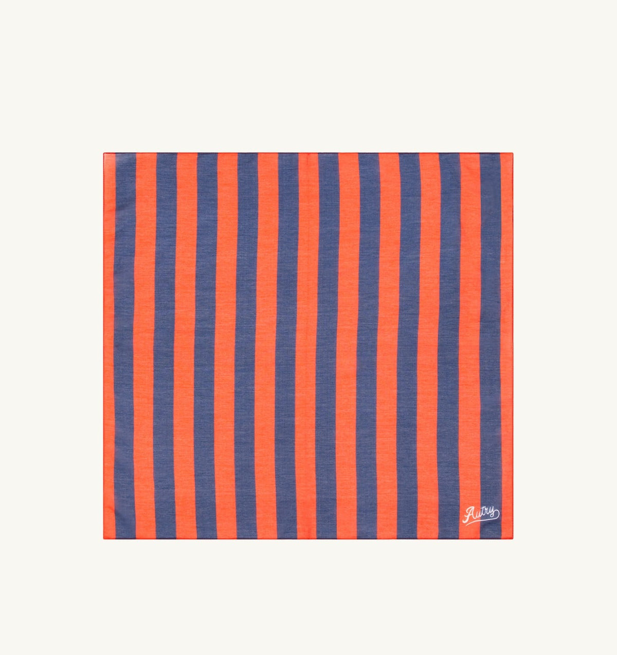 AUTRY FOULARD SCARF IN COTTON AND SILK UNISEX