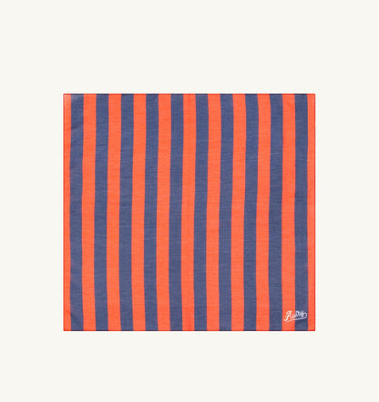 AUTRY FOULARD SCARF IN COTTON AND SILK UNISEX