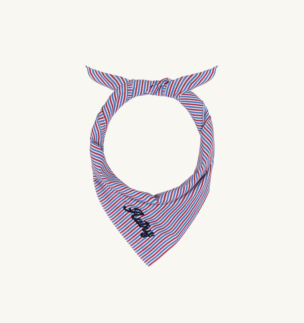 AUTRY FOULARD SCARF IN COTTON AND SILK UNISEX
