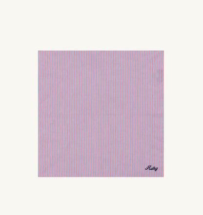 AUTRY FOULARD SCARF IN COTTON AND SILK UNISEX