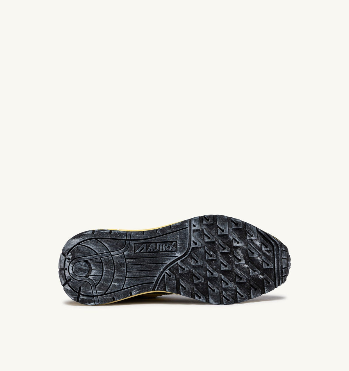 AUTRY REELWIND LOW SNEAKERS IN DEEP GREEN SUGAR AND QUINCE NYLON AND SUEDE
