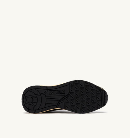AUTRY REELWIND LOW SNEAKERS IN OLIVE NIGHT AND HARBOR MIST NYLON AND SUEDE