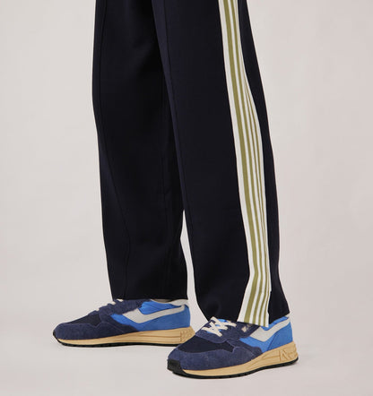 AUTRY REELWIND LOW SNEAKERS IN BLUETTE AND DIGITAL BLUE NYLON AND SUEDE