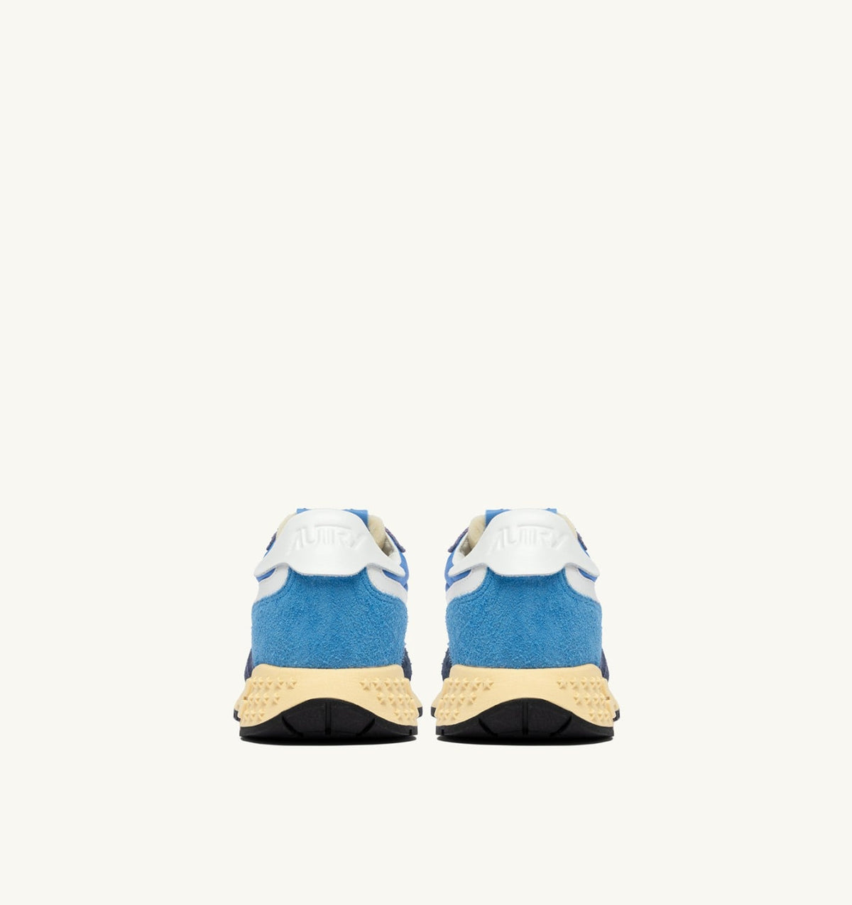 AUTRY REELWIND LOW SNEAKERS IN BLUETTE AND DIGITAL BLUE NYLON AND SUEDE