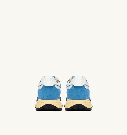 AUTRY REELWIND LOW SNEAKERS IN BLUETTE AND DIGITAL BLUE NYLON AND SUEDE