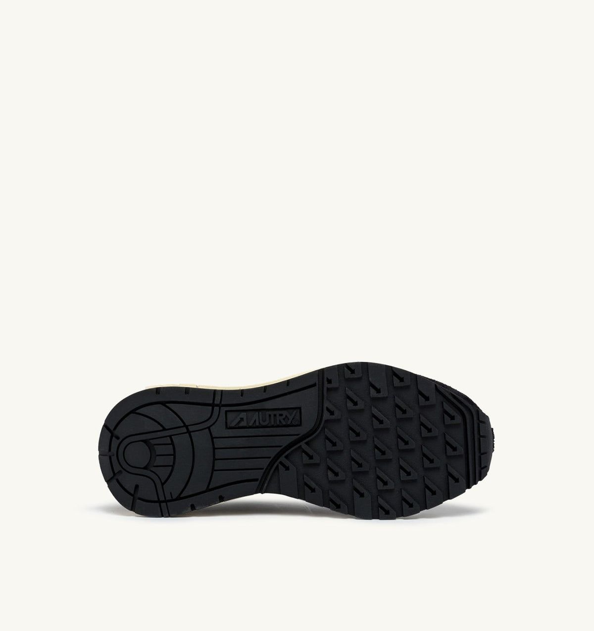 AUTRY REELWIND LOW SNEAKERS IN GREEN NYLON AND SUEDE