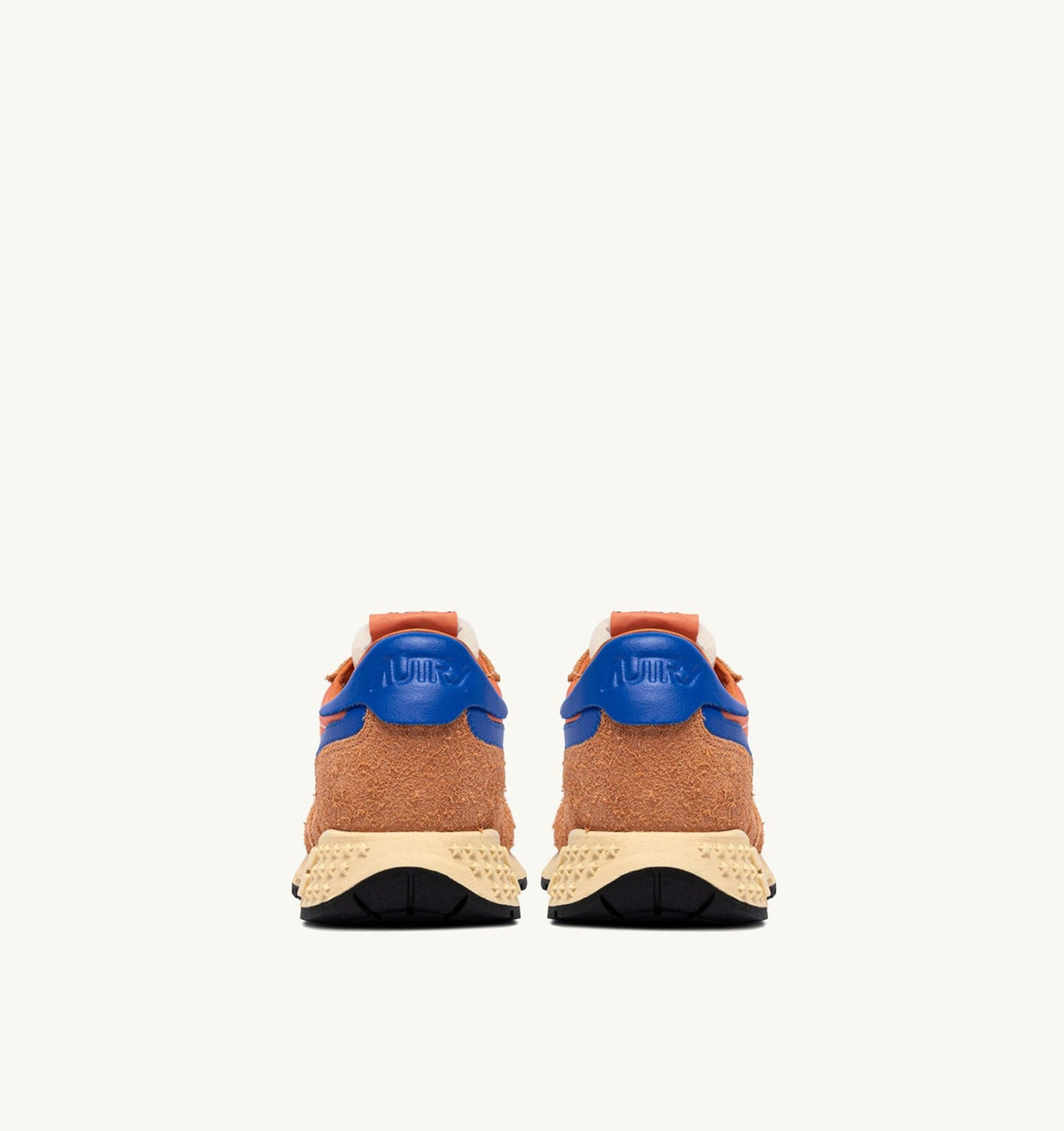 AUTRY REELWIND LOW SNEAKERS IN CANOVA AND STRONG BLUE NYLON AND SUEDE