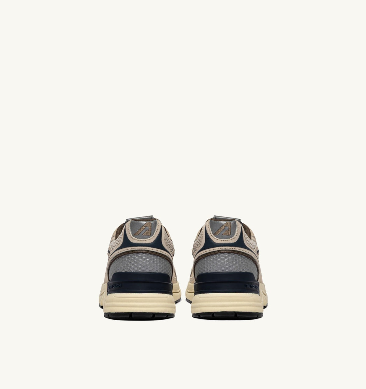 AUTRY HYPERWAY SNEAKERS IN SAND AND SPA BLUE SUEDE AND MESH