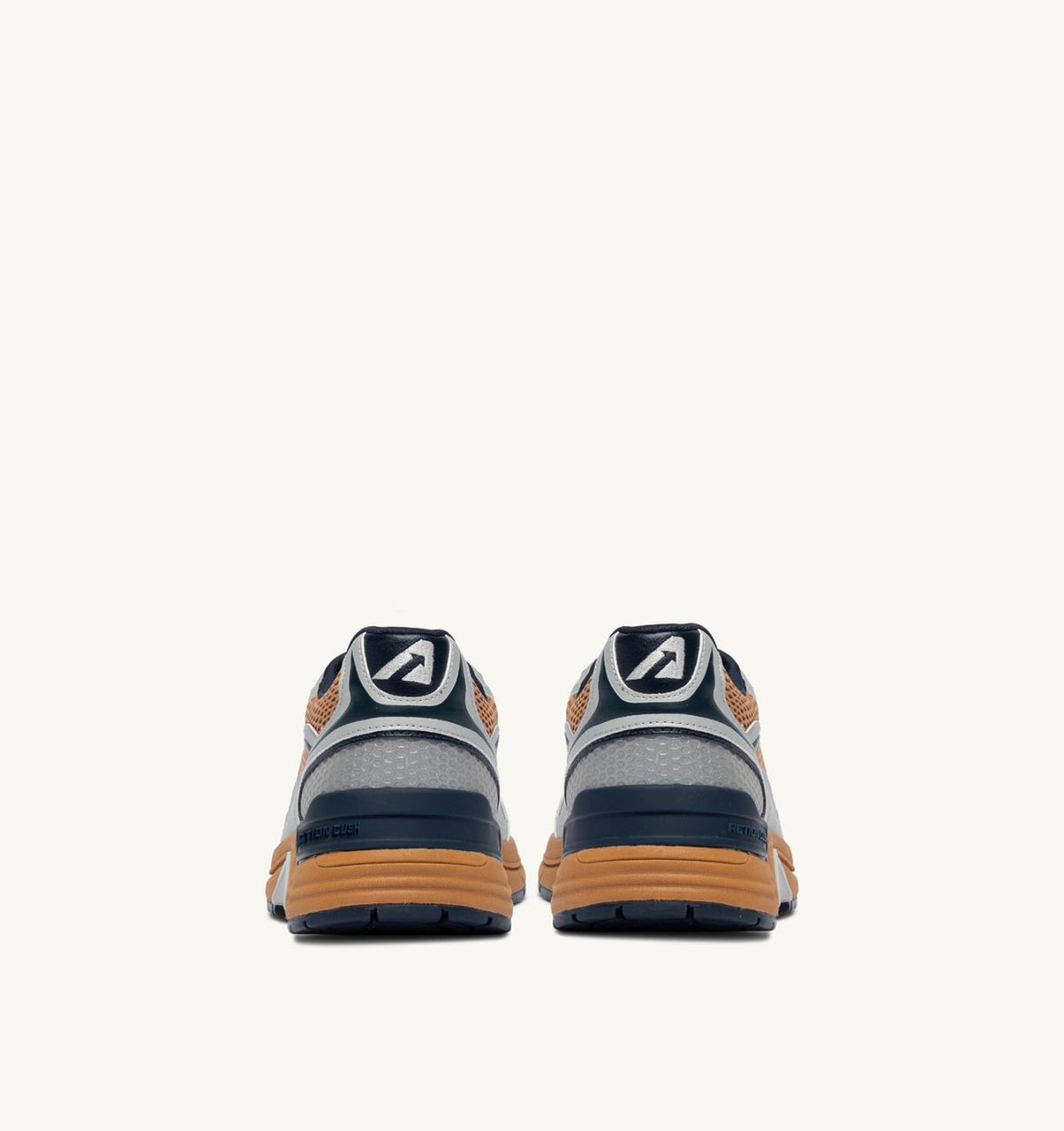 AUTRY HYPERWAY SNEAKERS IN SILVER BISCUIT AND SPACE SYNTHETIC LEATHER AND MESH