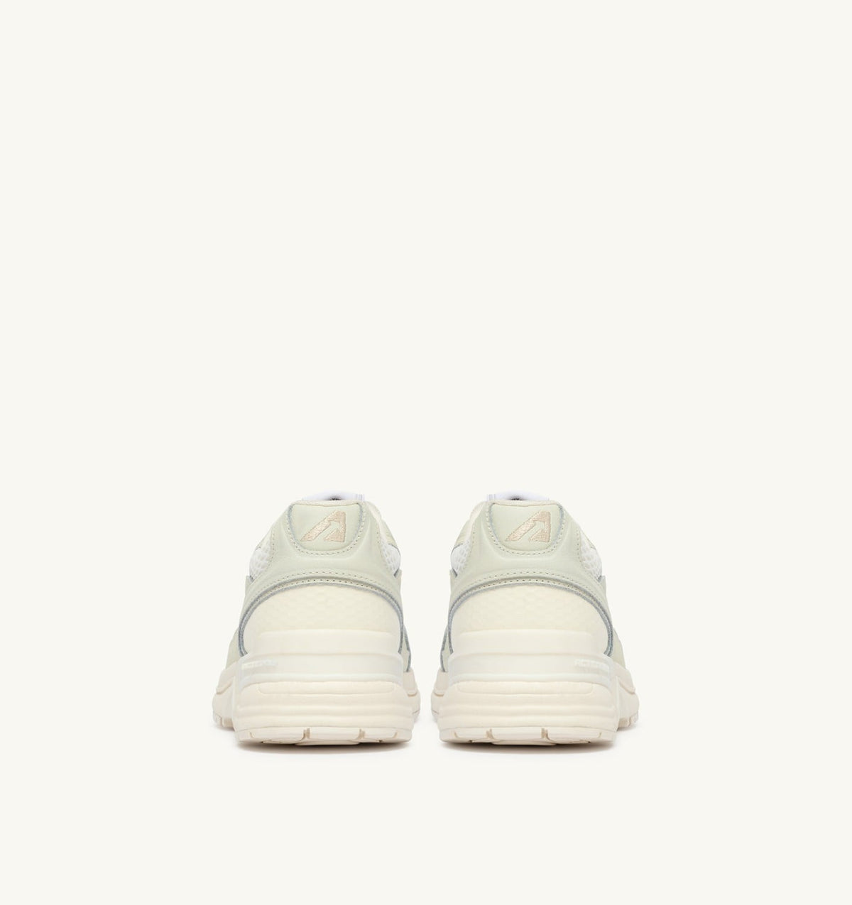 AUTRY HYPERWAY SNEAKERS IN WHISPER WHITE MESH AND NAPA LEATHER