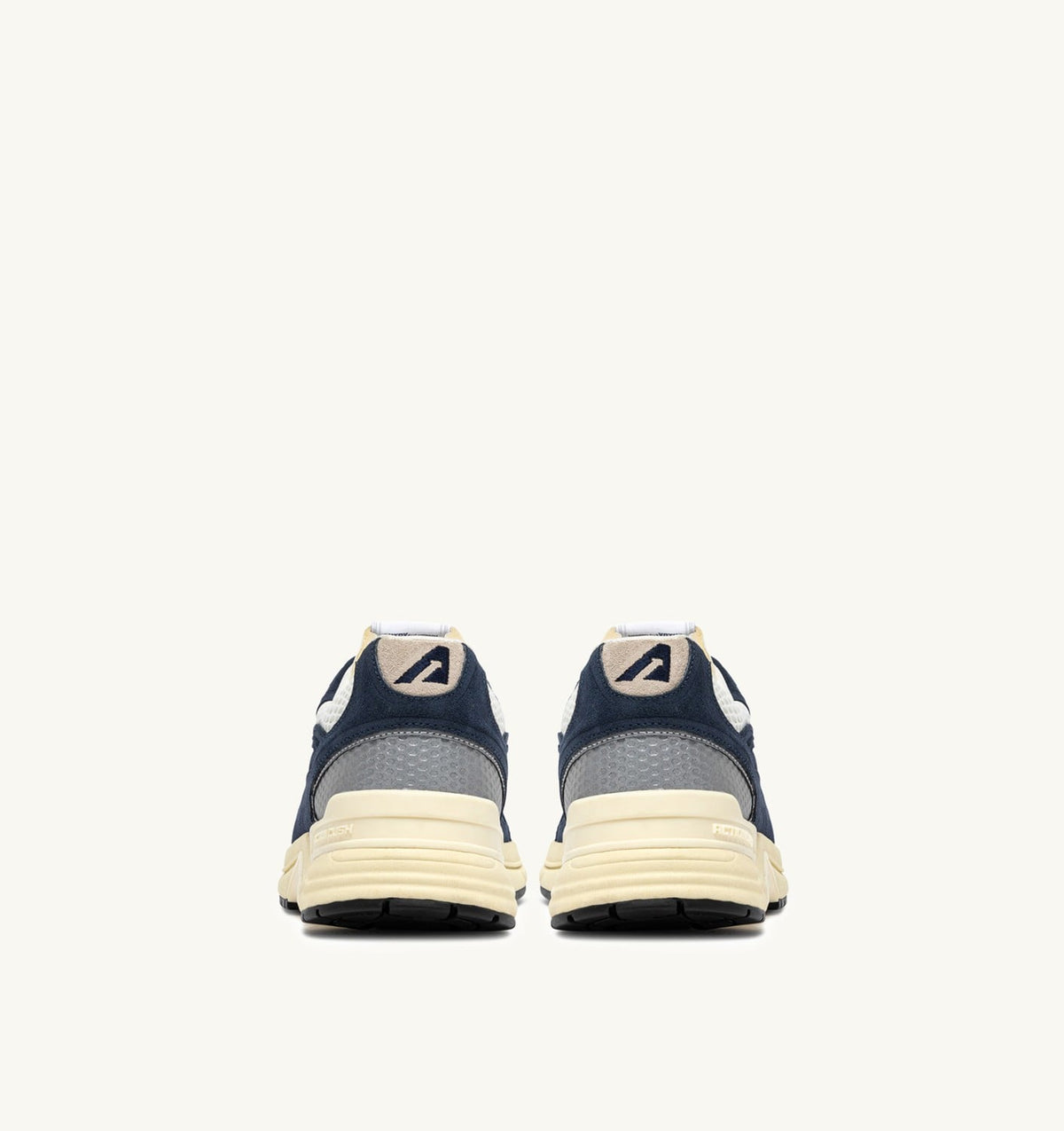 AUTRY HYPERWAY SNEAKERS IN BLUETTE AND MARSHMALLOW MESH AND SUEDE