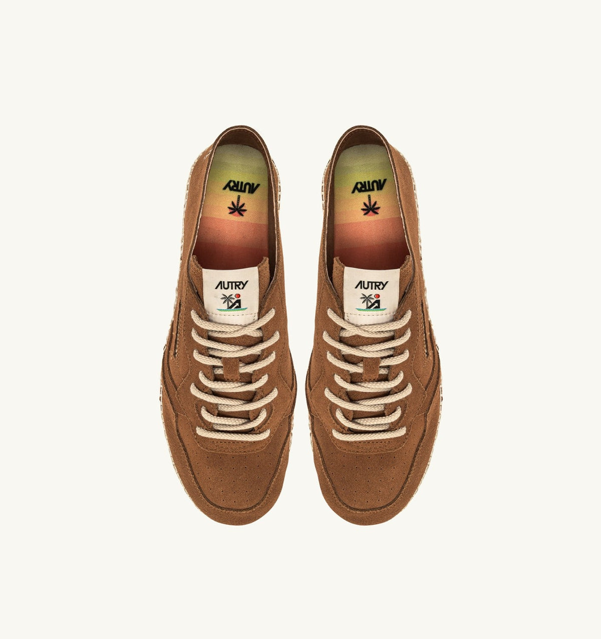 AUTRY SANDY ESPADRILLES IN EARTH SUEDE