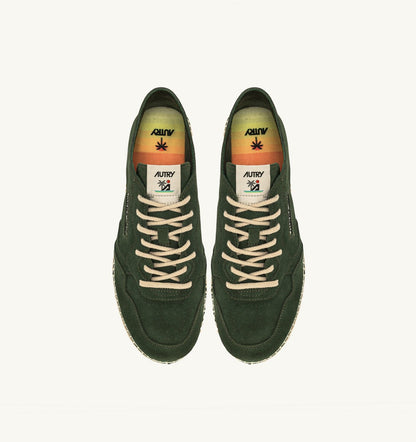 AUTRY SANDY ESPADRILLES IN MOSS SUEDE