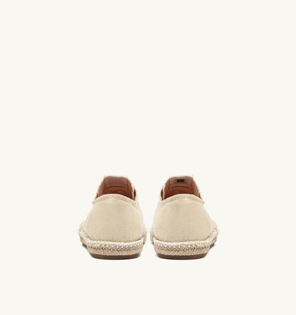 AUTRY SANDY ESPADRILLES IN IVORY CANVAS